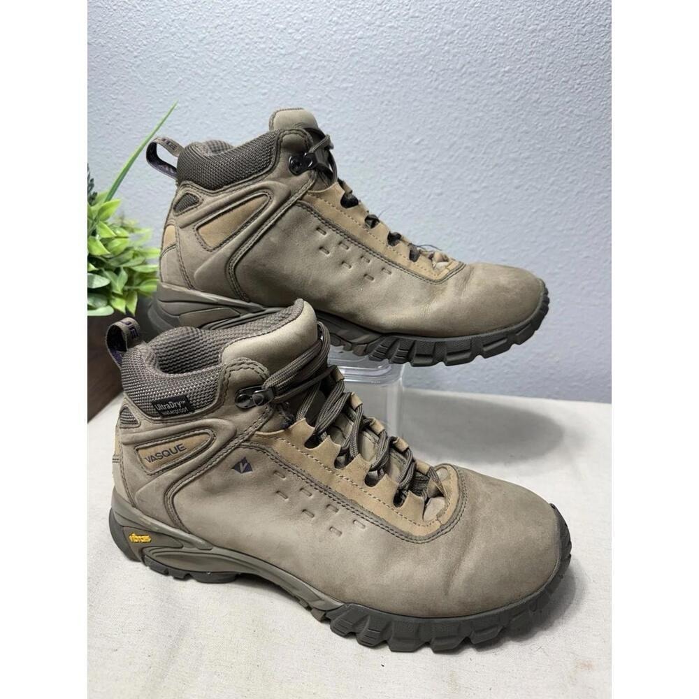 Vasque Womens Talus Ultradry Vibram‎ Hiking Boots Brown Sz10